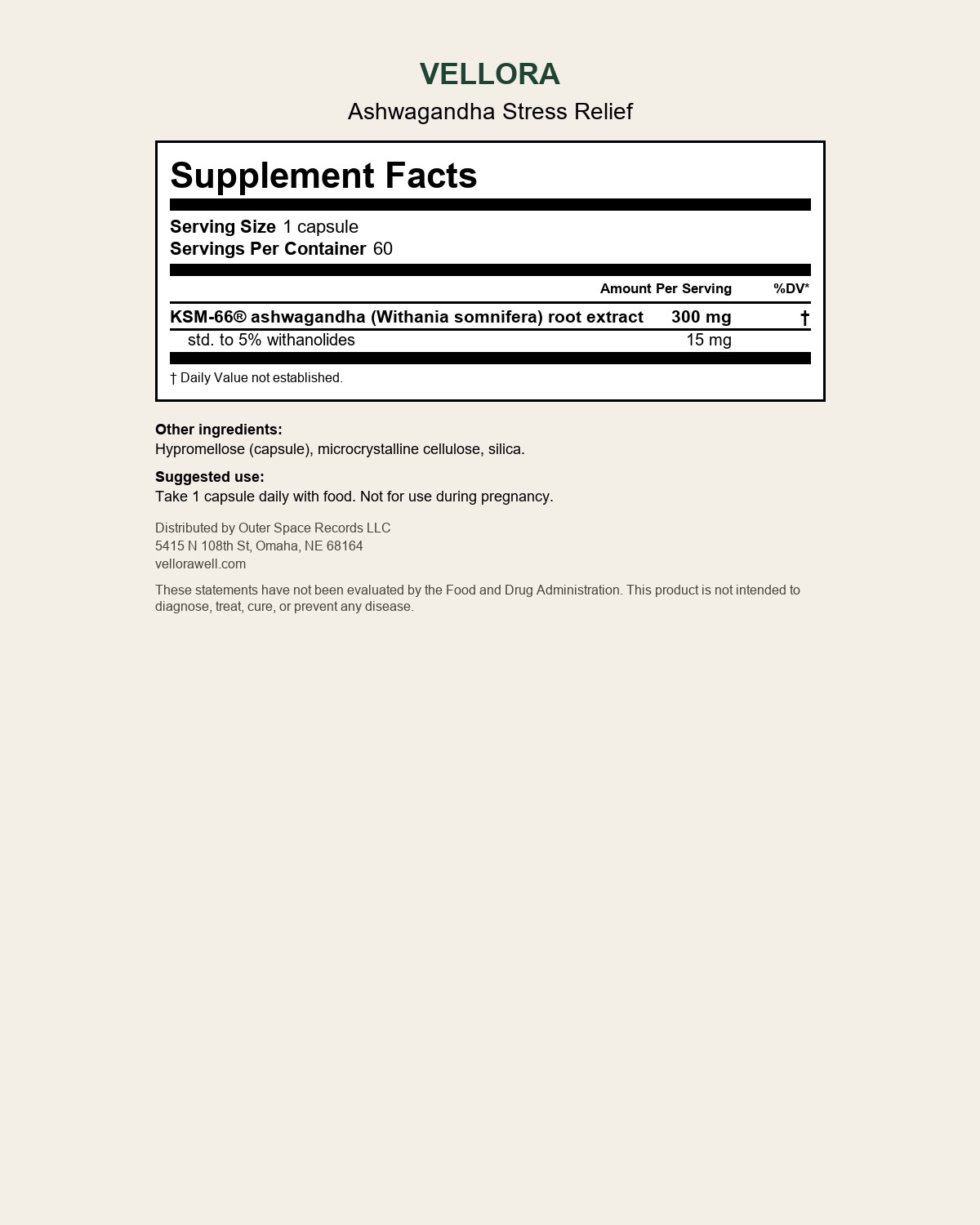 Supplement Facts