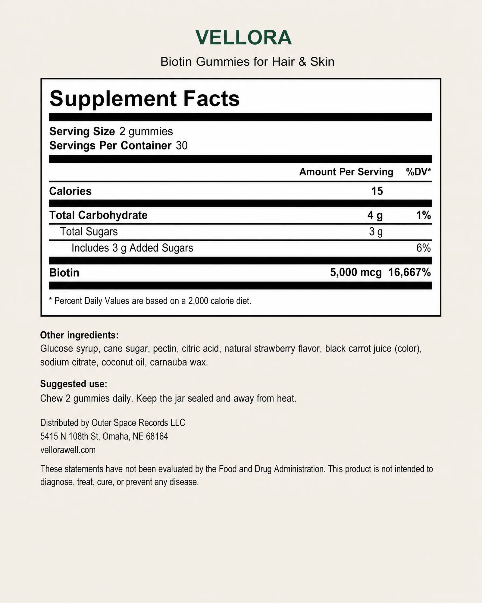 Supplement Facts