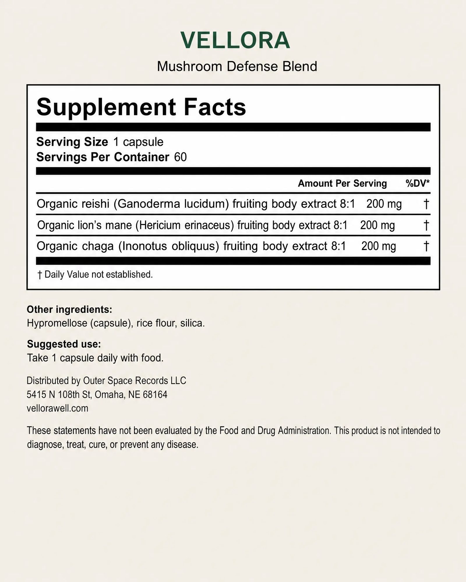 Supplement Facts