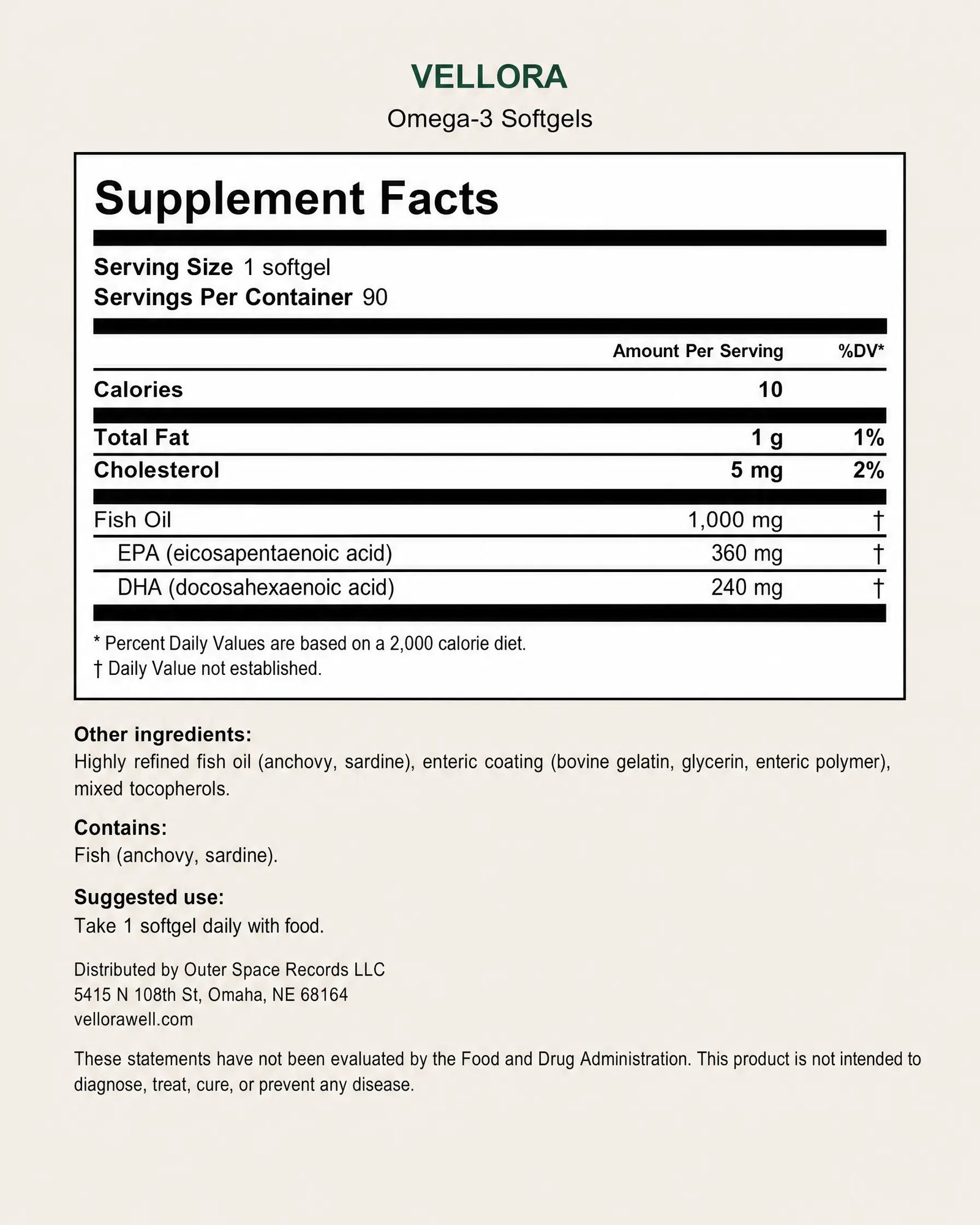 Supplement Facts
