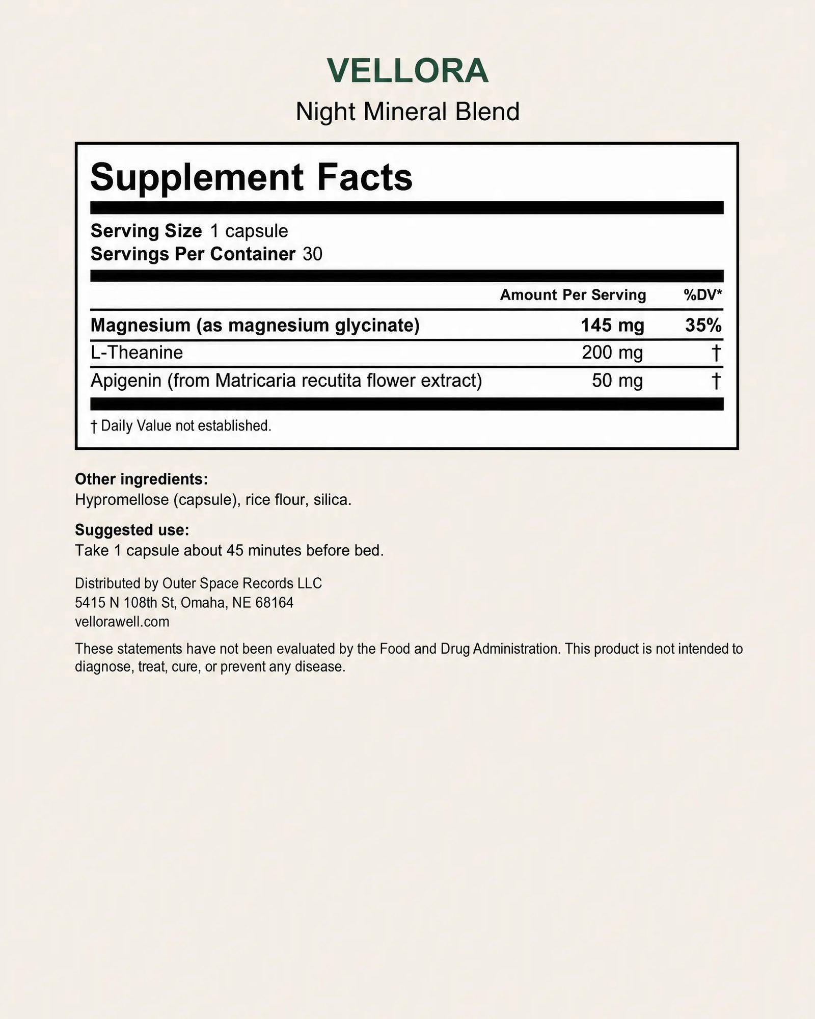 Supplement Facts